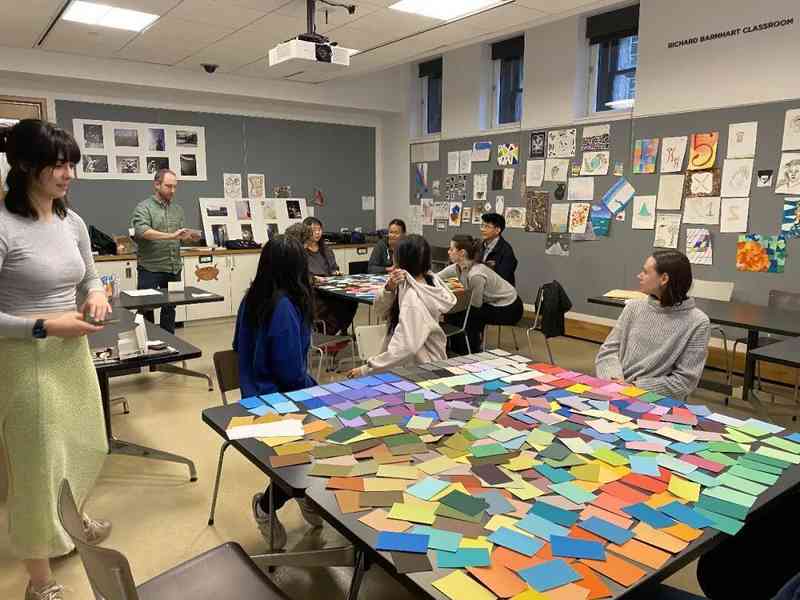  色彩的本质追问：一位德国画家的二十年终极思考与创作方法论 书画藏品