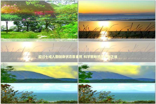 超过七成人群健康状态需重视 科学策略揭示平衡之道